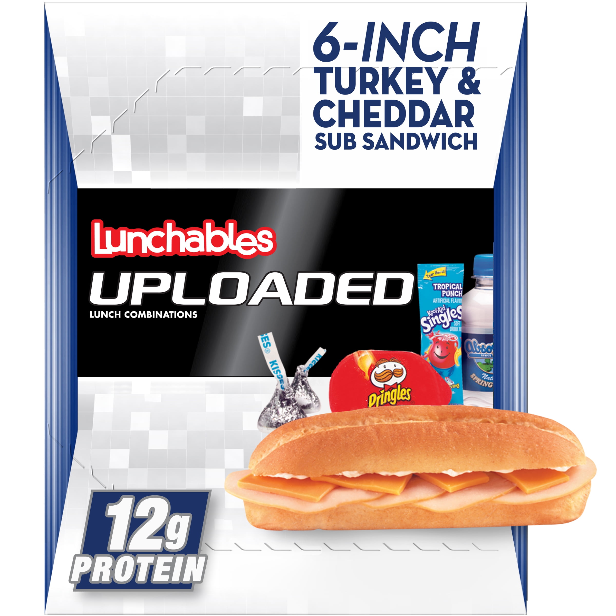 Lunchables Uploaded With Turkey And Cheddar Sub Sandwich 15 Oz Box