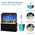 thumbnail image 3 of Aquarium Cleaner, Gravel Cleaner Vacuum Siphon Pump, Water Filter, Siphon Hose with Siphon Pump and Faucet Flow Control, 3 of 5