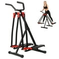 thumbnail image 4 of ziertyon Space Walker Air Walker Elliptical Trainer - Foldable Low-Impact Cardio Machine with Digital Monitor, Padded Arms, 150kg Capacity for Home Use, 4 of 8