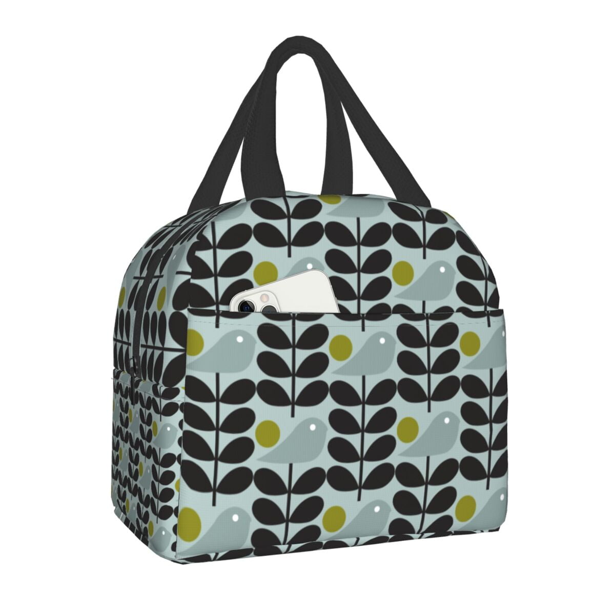 Orla Kiely Multi Stem Thermal Insulated Lunch Bag Scandinavian Flower