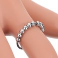 thumbnail image 3 of Chic Women Ring Depression Reduce Ring Pressure Relief Ring Bead Ring Decor, 3 of 8