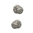 thumbnail image 5 of Schlage Fc172-Geo-Ald Custom Georgian Non-Turning Two-Sided Dummy Door Knob Set - Black, 5 of 7