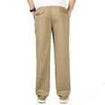 thumbnail image 2 of Men Pants Casual Cotton Long Pants Straight Joggers, 2 of 9