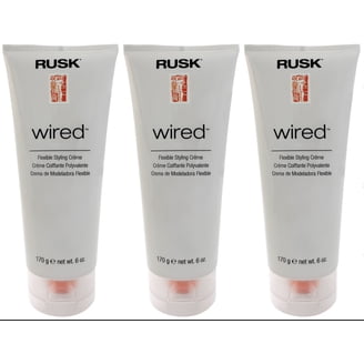 Rusk Wired Flexible Styling Cream, 2oz, Travel Size, Eliminates