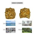 thumbnail image 7 of Fuzoiu Bright Shiny Golden Print Winter Beanie Hat for Men & Women,Warm Knit Cap,Women Windproof Watch Hat,Knit Warm Unisex Beanie, 7 of 7