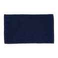 thumbnail image 2 of 2-Pack Elegani Lightweight 100% Cotton Loop Terry Sports Face Towel - Ideal for Gym, Yoga - 11" x 18" (Navy), 2 of 4