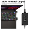 thumbnail image 2 of Cargador AC para portátil Govvep 230 W 19,5 V 11,8 A para MSI GS66 GS65, 2 of 6