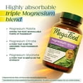 thumbnail image 6 of MegaFood Magnesium 300mg - Glycinate, Citrate, Malate - Heart, Nerve Health - 30 Servings, 6 of 11