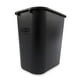 thumbnail image 3 of Bote de basura Rubbermaid Commercial de 12,3 litros y 3,25 galones, negro, 3 of 6