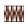 thumbnail image 2 of Air Return Grill  26″x30″  With Holes and Screws,Faceplate Size 27-1/2″x32″ Decorative HVAC Duct Cover, Cast Iron Powder Coated Repaintable Vent for Walls,Ceilings, Floors –Tudor Mushroom Design VR100, 2 of 3