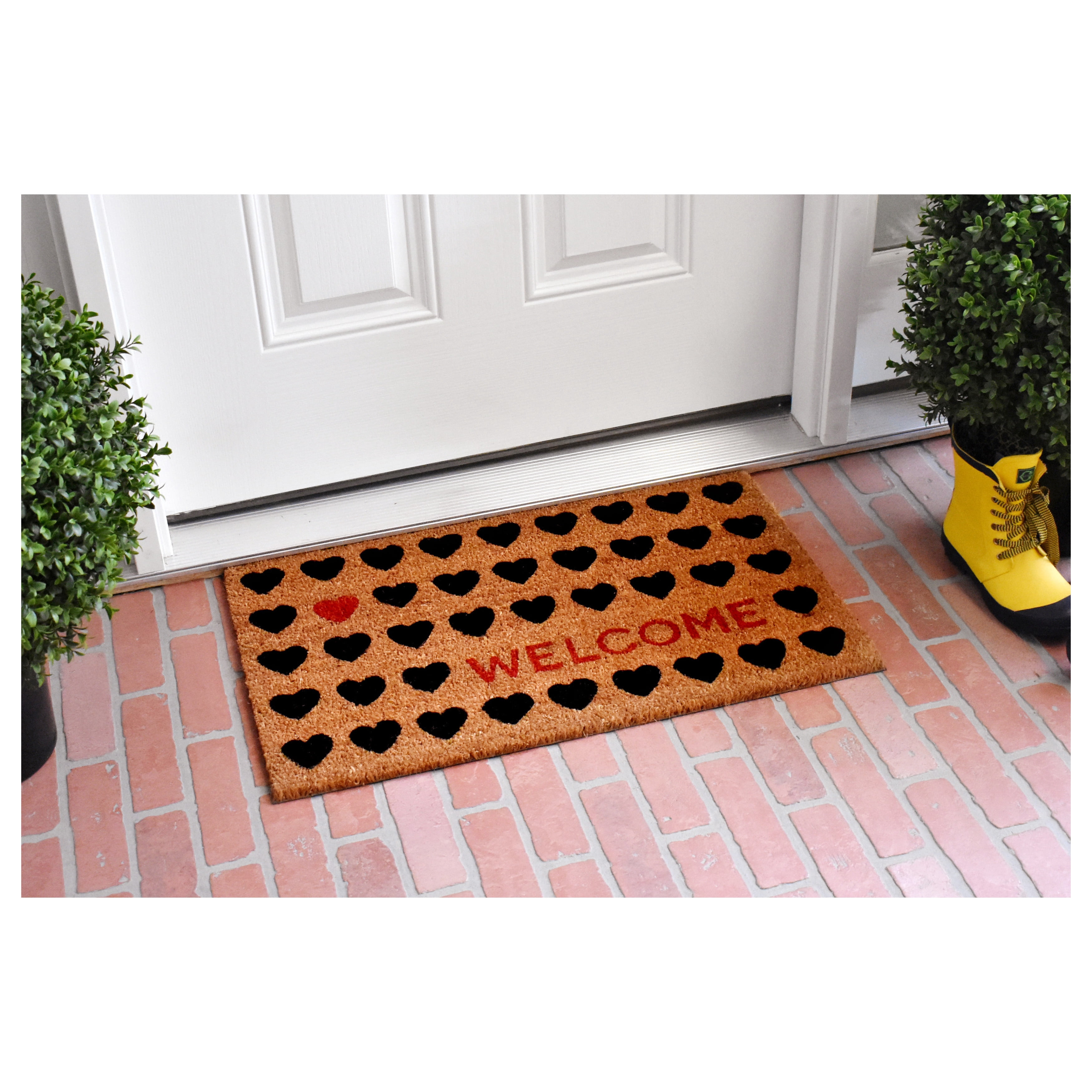 Calloway Mills Heart Welcome Outdoor Doormat