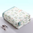 thumbnail image 2 of Throw Blanket Summer Cool Air Conditioner Washed Double Layer Yarn Washable Air Conditioner Core Cool Feeling, 2 of 6