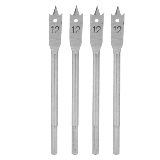 Herramientas manuales, 4 piezas Broca de espada Broca de espada para carpintería Brocas planas de paleta Las mejores de su clase
