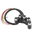 thumbnail image 1 of 7/8 pulgadas 22mm motocicleta CNC aluminio Agarraderas interruptor on/off retorno automático 5 botón, 1 of 8