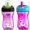 Hot Pink/Purple, variant on Chicco 9oz. Sport Spout Trainer Sippy Cup, 9m+, 2-Pack - Teal/Blue, New