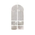 thumbnail image 2 of Wardrobe Organizer, Garment Bag, Hanging Clothes Storage with 4 Zippered Pockets, Transparent Window, Travel & Closet Use, 2 of 6