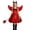 Red, variant on Kids Halloween Dress Cosplay Fancy Party Outfit for Girls Boys