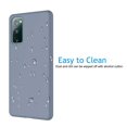thumbnail image 3 of Cell Phone Cases for 6.5" Samsung Galaxy S20 FE 5G, Njjex Liquid Silicone Gel Rubber Shockproof Case Ultra Thin fit Galaxy S20 FE 5G Case Slim Matte Surface Cover for Galaxy S20 FE 5G 2020 -Gray, 3 of 9