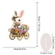 thumbnail image 3 of 1Pc Easter Ornament 2D Printed Acrylic Decorative Items Suitable for office Desktop Bookshelf Dining Table Decoration Easter themed Decorative Accessories, 3 of 6