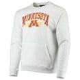 thumbnail image 2 of Men's League Collegiate Wear Heathered Gray Minnesota Golden Gophers Upperclassman Pocket Pullover Sweatshirt, 2 of 3