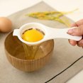 thumbnail image 4 of Advancent Egg Yolk Separator Plastic Sifting Household Home Accessories Utensils Kitchen Divider Separators Baking Tool Supplies Type3 NO3 Advancent JJ8628-00, 4 of 5