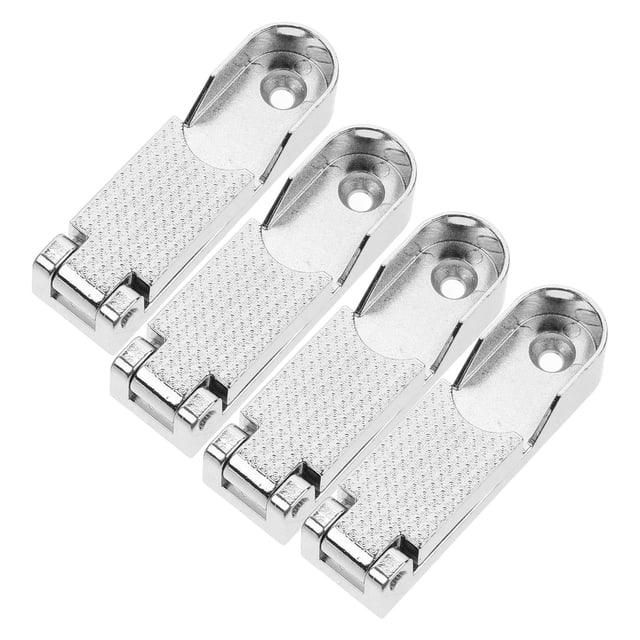 Luxshiny 4 Pcs Tringle de Garde-Robe en Alliage de Zinc Construction Robuste Amateurs de Bricolage Amélioration de la Maison