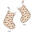 thumbnail image 3 of Balery Cowboy Western Pattern Christmas Stockings with Initials, 18" Large Knit Christmas Stocking,Xmas Stocking for Kids, Holiday and Family Stocking, 3 of 7
