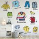 thumbnail image 4 of 1 Sheet Wardrobe Clothes Classification Logo Costume Label Storage Box Stickers Chic Decals Reminder for Boys Apparel, 4 of 4