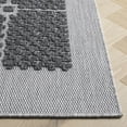 thumbnail image 3 of SAFAVIEH Milos Bailey Geometric Indoor/Outdoor Area Rug, Charcoal, 8' x 10', 3 of 8