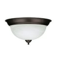 thumbnail image 2 of Chapter 15" Flush Mount Ceiling Fixture, Oil-Rubbed Bronze Finish, 2 of 4