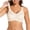 Beige, variant on Lace Underwire Bras for Women Push Up Light Demi Bralettes Full Coverage Beauty Back Senior Underwear 46D, Blue