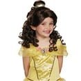 thumbnail image 3 of Disney Princess Beauty The Beast Belle Brown Halloween Costume Wig, for Child, 3 of 3