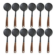 Imusa Skimmer Nylon with Woodlook Handle Black, 12 Pack