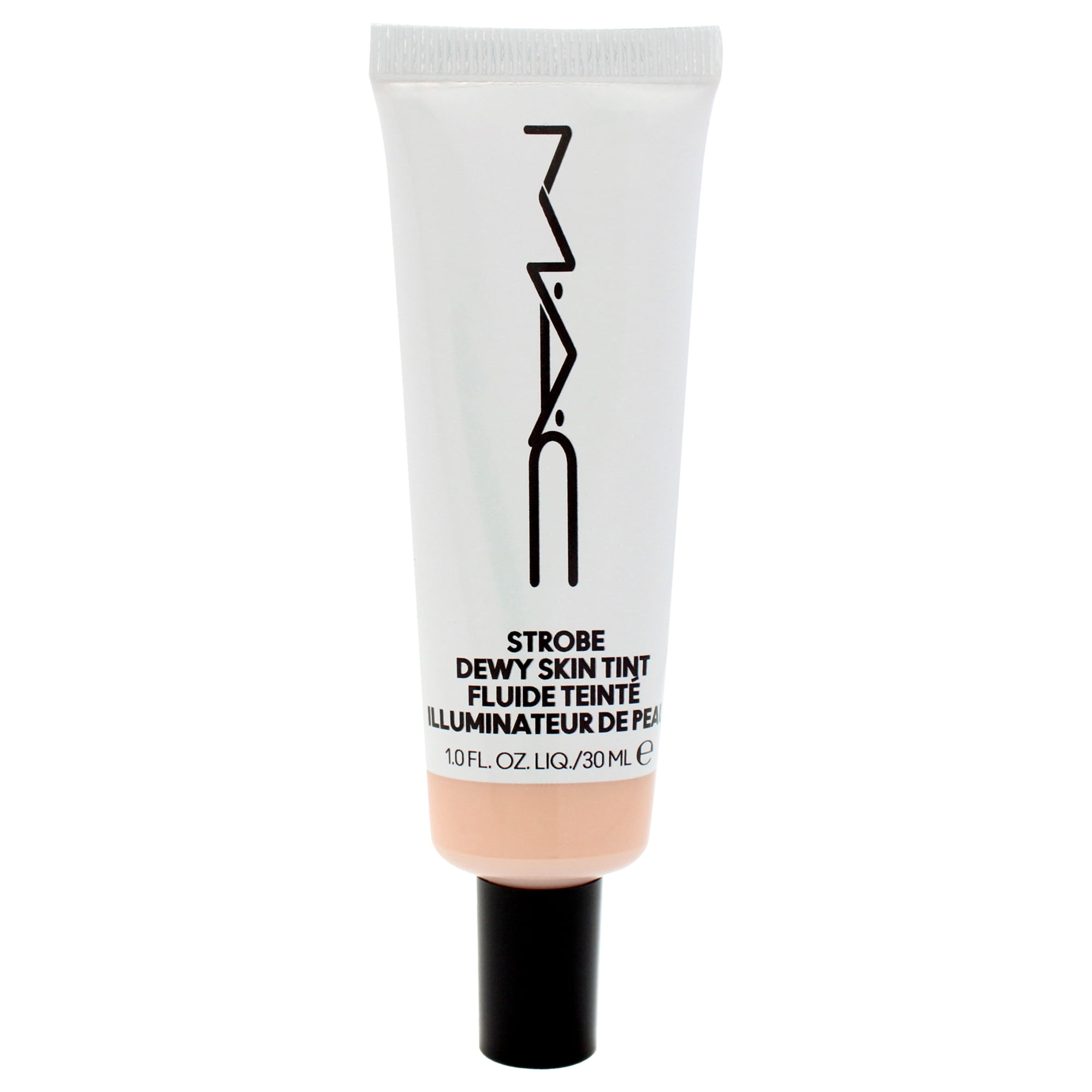 MAC Strobe Dewy Skin Tint - 2 Very Light Beige With Peach Undertones , 1 oz Makeup