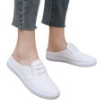 thumbnail image 4 of uvwlwu Casual Shoes for Women Comfortable Breathable Soft Sole Lightweight Canvas Shoes, 4 of 9