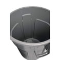 thumbnail image 6 of Brute 10 Gal. Gray Plastic Round Trash Can, 6 of 7