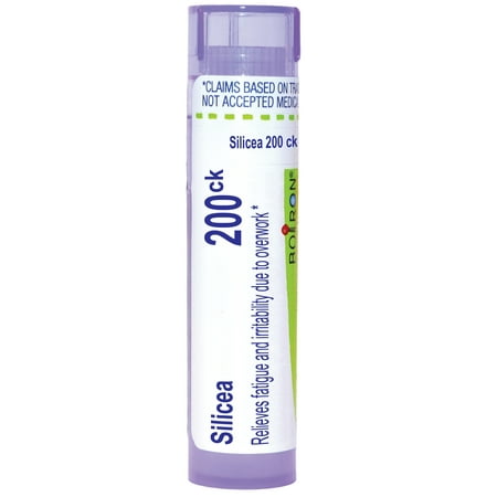 Boiron Silicea 200CK Homeopathic Single Medicine For Stress & Sleep 80 Pellet