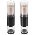 thumbnail image 1 of 2 brochas de maquillaje, brocha de base, brocha de viaje para rubor con frasco rellenable., 1 of 6