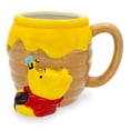 thumbnail image 1 of Disney - Taza de cerámica con diseño de gato Cheshire 3D, Winnie the Pooh, marrón (Brown/Honey), 23-ounces, 1, 1 of 8