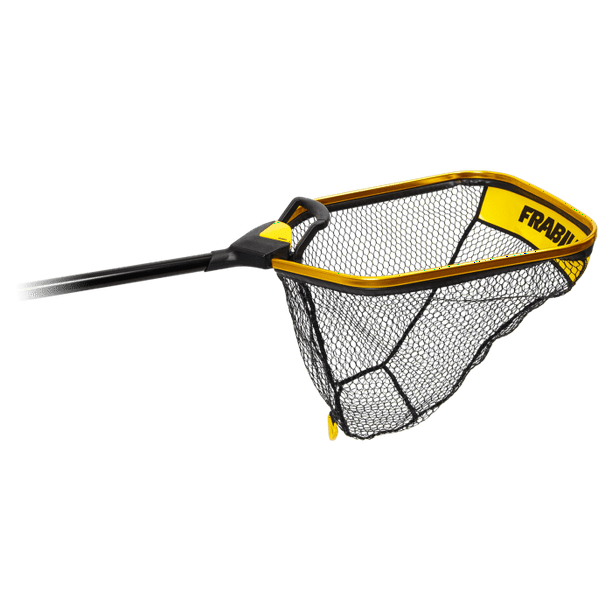 Frabill Trophy Haul Fishing Net, 18” x 21", Coated Netting, 48" Handle