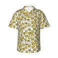 thumbnail image 1 of Balery Beer Camisas hawaianas de manga corta para hombre, camisas playeras de corte holgado, camisas de vacaciones con botones,Small, 1 of 7