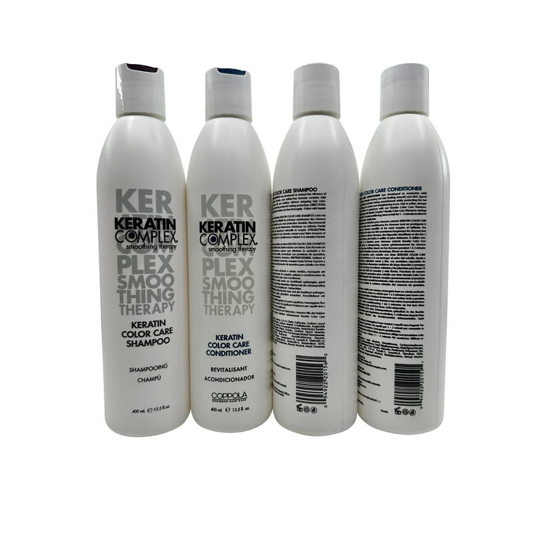 Keratin Complex Coppola Keratin Color Care Shampoo Conditioner Set of 4 13.5 oz Each