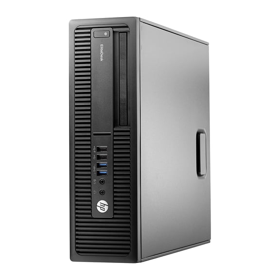 Used HP EliteDesk 800 G2-SFF, Intel Core i5-6500 3.2GHz, 8GB RAM, 256GB SSD, Windows 10 Pro 64bit, (Monitor Not Included)