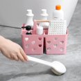 thumbnail image 4 of Organizador portátil de plástico Shower Caddy Anyoifax, color rosa, 4 of 6