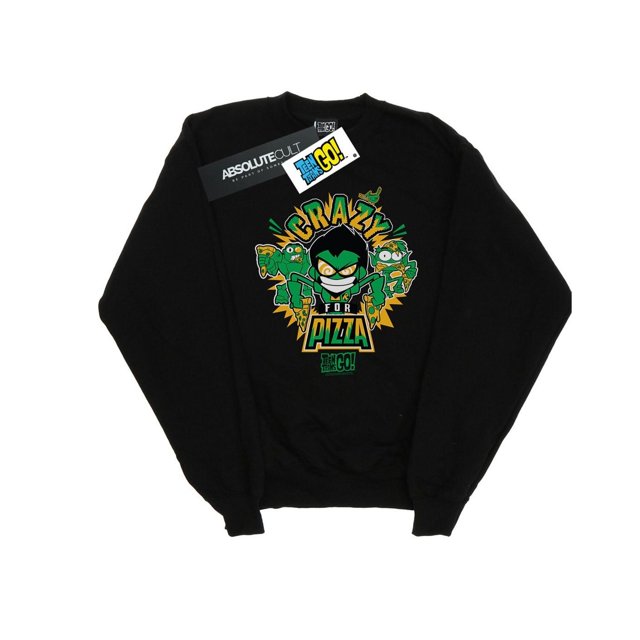 DC Comics Les Titans Adolescents Deviennent Fous de Sweat-Shirt à Pizza