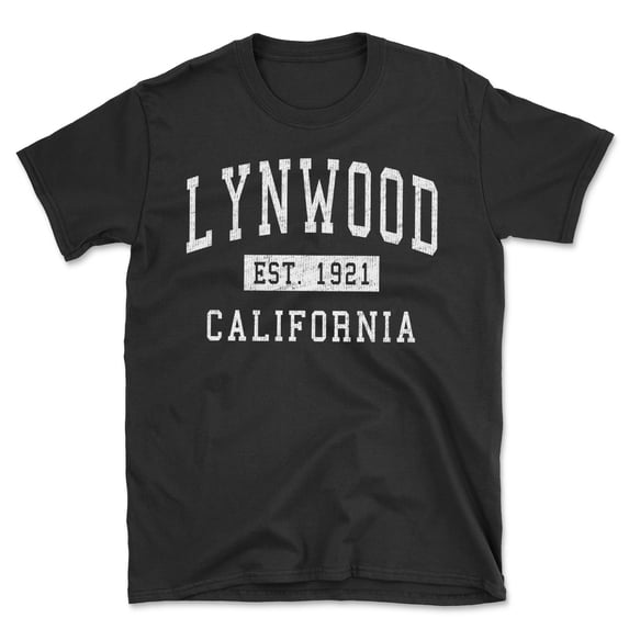 Lynwood California Classic Established Men's Cotton T-Shirt