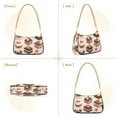 thumbnail image 7 of FORMRS Womens Shoulder Bag with Chain Strap Clutch Purse Cute Tote Handbag, Cute Chocolate Cakes, 7 of 7