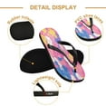thumbnail image 3 of YAZAOOSummer Flip Flops Creatively Bunny Cloud Dreams Simple Beach Sandals, 3 of 8