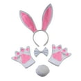 thumbnail image 2 of Conjunto de disfraz de de 4 piezas, adorables guantes con diadema con orejas de conejo para Halloween y Cosplay Niño Yuyangstore traje de cosplay, 2 of 8