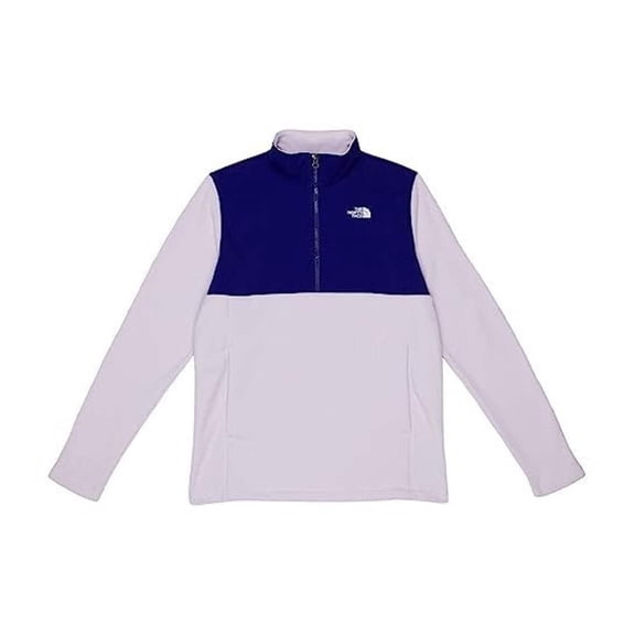 The North Face Tundra Top Girls Lavender Long Sleeve Mock Neck Pullover GBO29